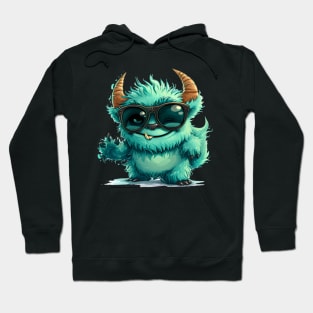 Cute Fluffy Monster Hoodie